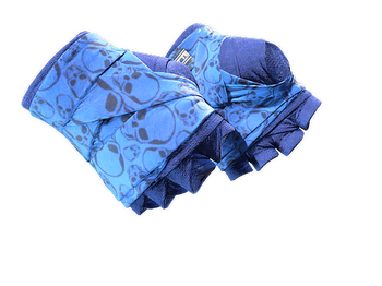 ★ Hand Wraps | Cobalt Skulls