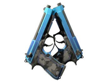 StatTrak™ Dual Berettas | Urban Shock