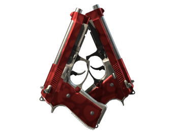 StatTrak™ Dual Berettas | Hemoglobin