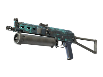 StatTrak™ PP-Bizon | Cobalt Halftone