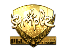 Sticker | s1mple  | Krakow 2017