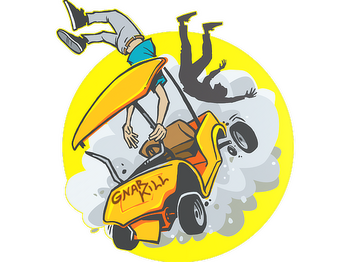 Sticker | Golf Cart